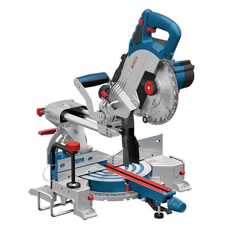 Scie à onglets sans-fil BOSCH 0601B41000 - GCM 18V-216 Professional Biturbo - 18V - Ø 216mm (vendu sans batterie)