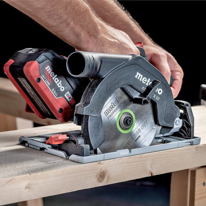 Scie circulaire METABO KS 18 LTX 57 (vendu sans batterie)