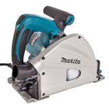 Scie circulaire plongeante MAKITA SP6000J + Rail 1,4 m + Sacoche
