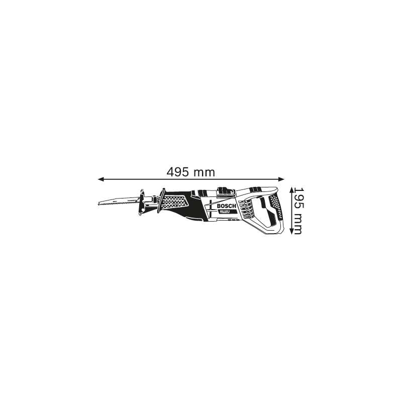Scie sabre BOSCH pro GSA 1100 E 1100 W