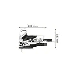 Scie Sauteuse BOSCH GST 90 E Professional 650 W