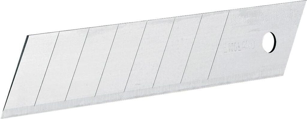 Lames de cutters STANLEY 25mm - distributeur 10 lames 0-11-325