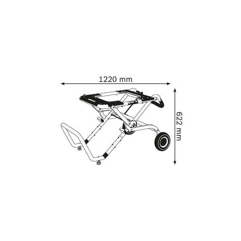 Support de travail BOSCH 0601B12000 - GTA 60 W Professional