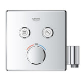 Thermostatique encastré GROTHERM SMARTCONTROL GROHE 29125000 2 sorties - chrome