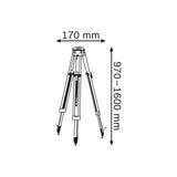 Trépied BOSCH 0601091200 - BT 160 Professional